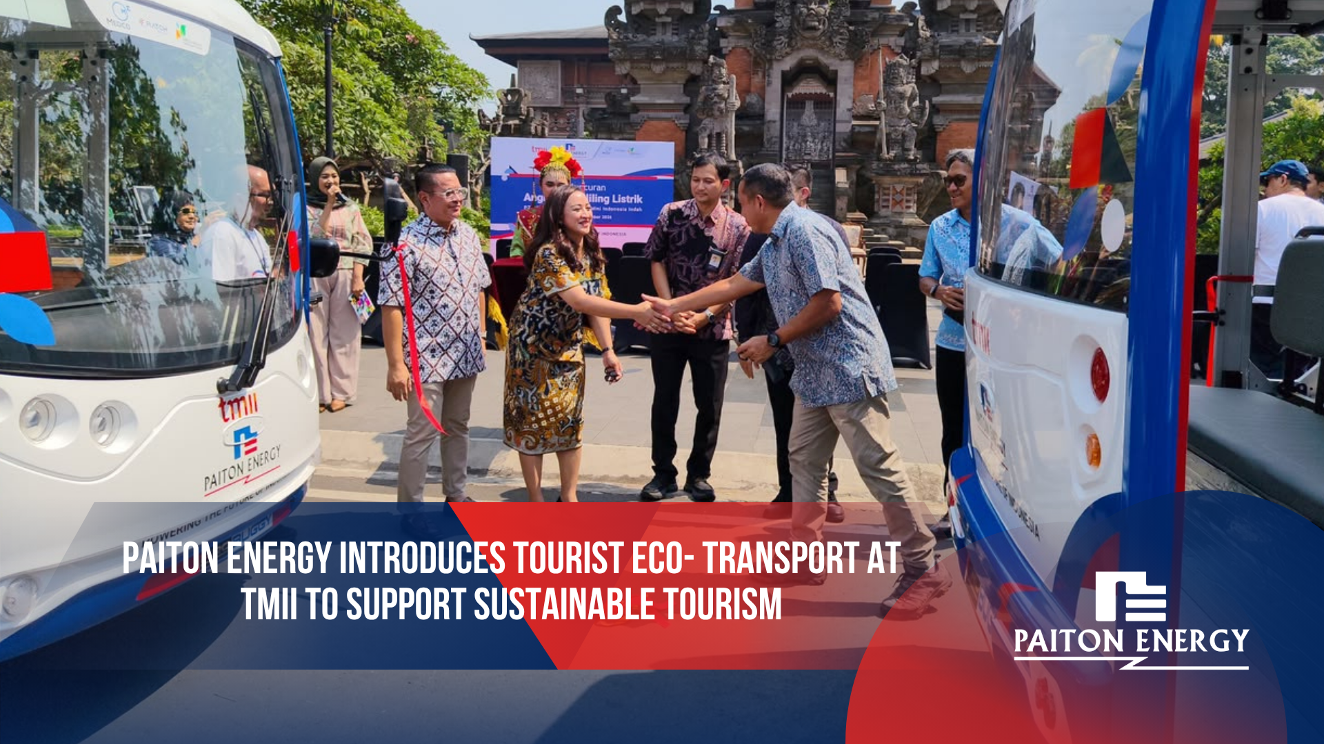 Paiton Energy Introduces Tourist Eco- Transport at TMII to Support Sustainable Tourism