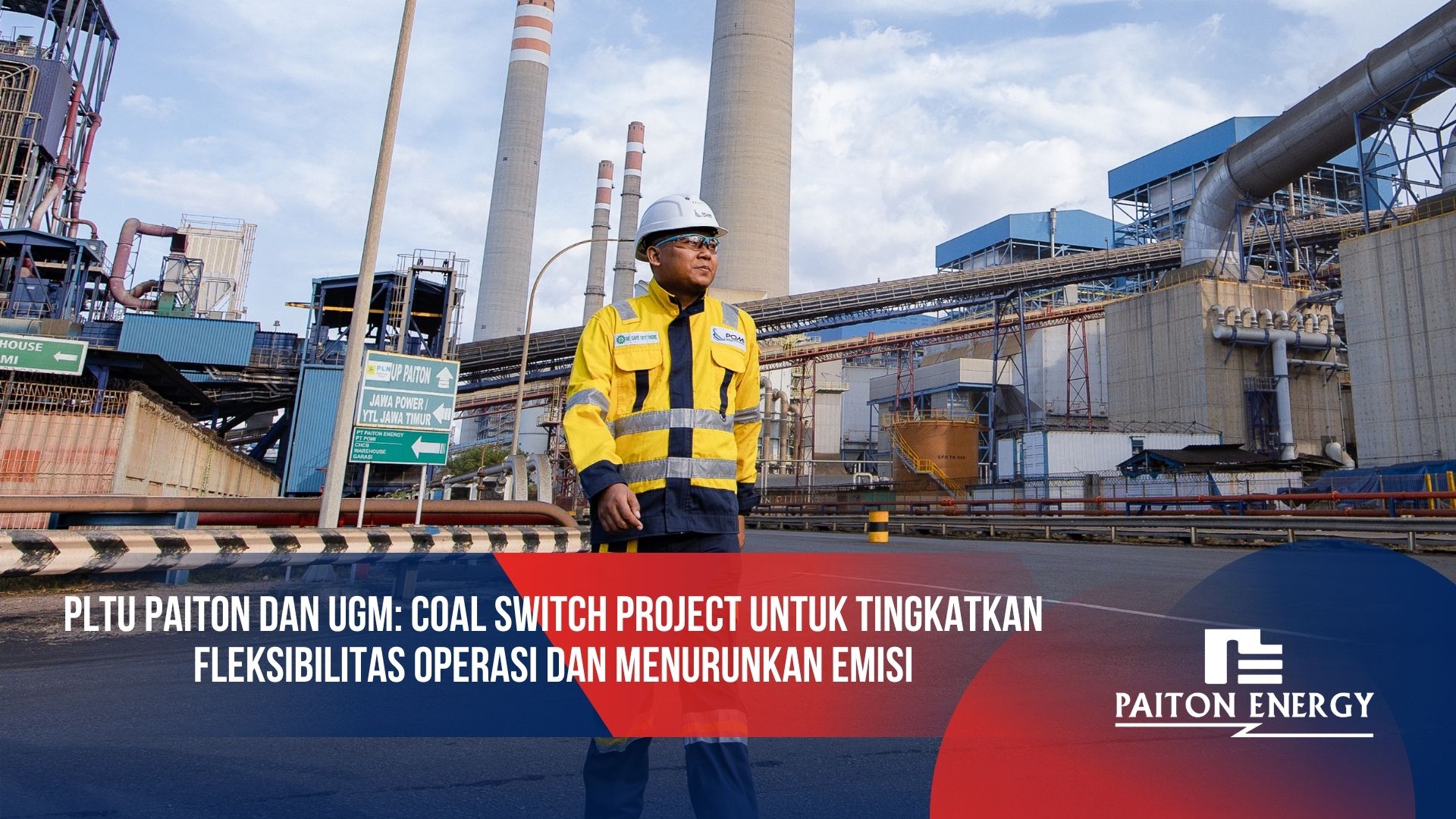 PLTU Paiton dan UGM: Optimasi Batu Bara demi Emisi yang Lebih Renda